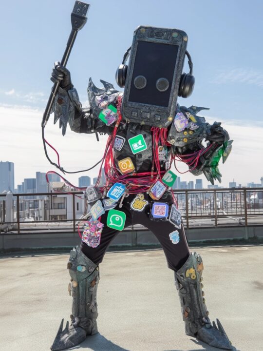 スマホ怪人軍団