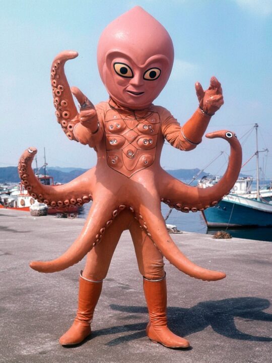 可愛いタコ怪人