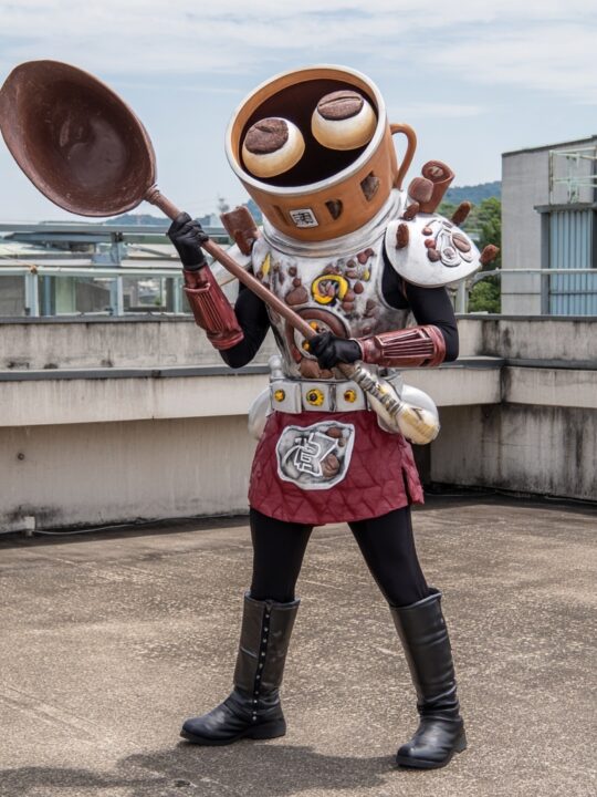 再生コーヒー怪人