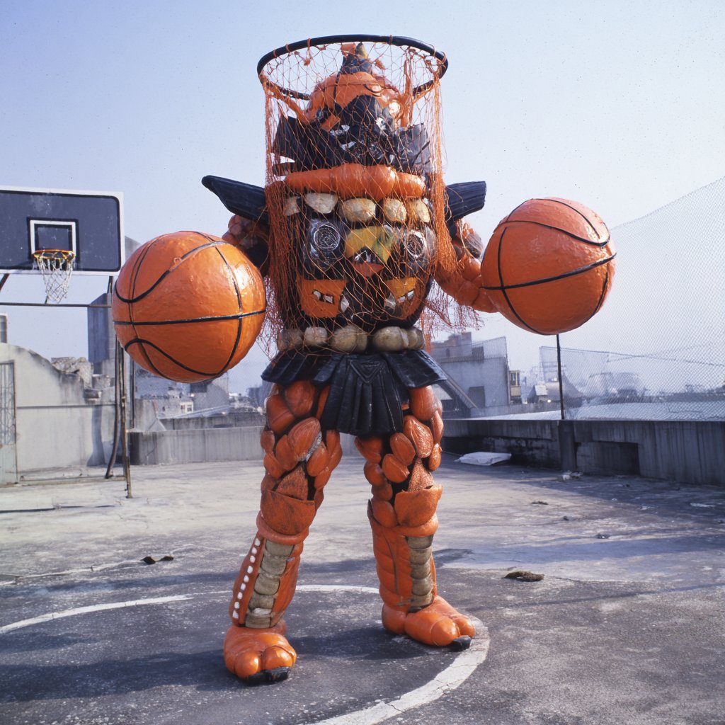 バスケットボール怪人 1枚目