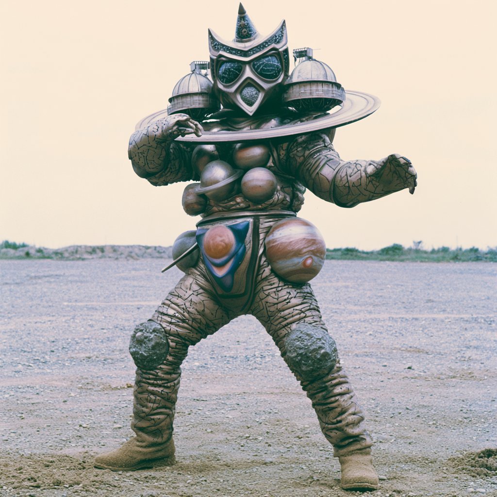 宇宙怪人 1枚目
