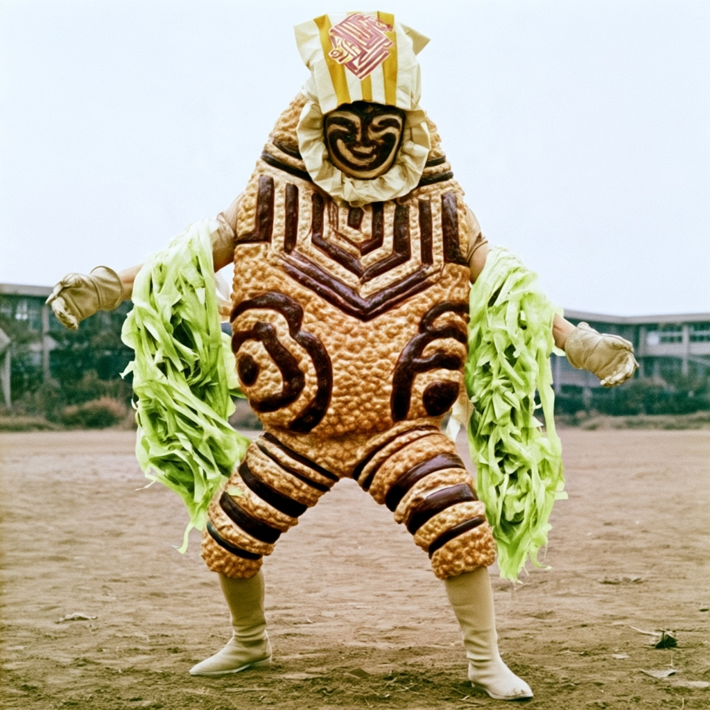 コロッケ怪人 1枚目