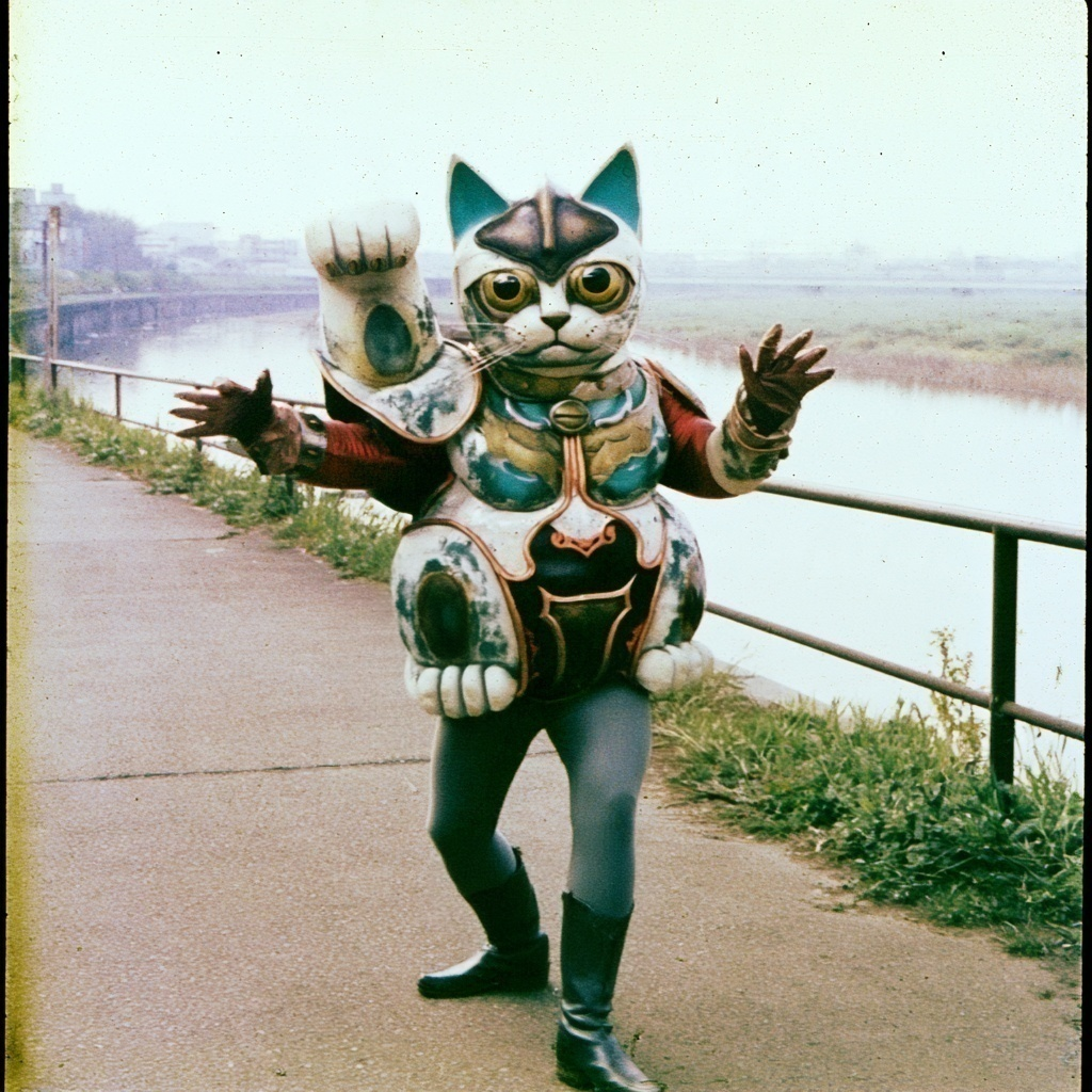 招き猫怪人 1枚目
